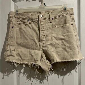 Tan Jean Shorts for Women